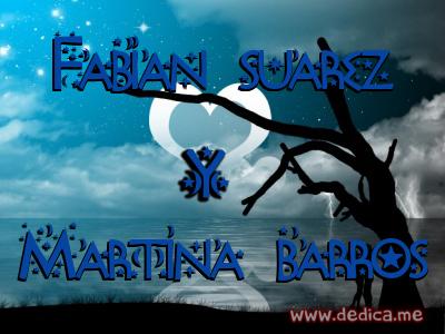 Juntos Por Siempre: Fabian suarez y Martina barros
