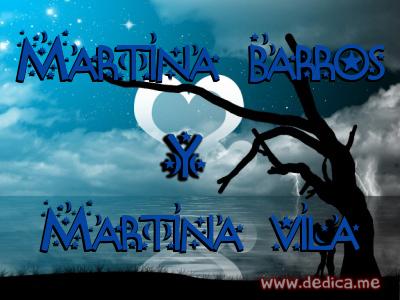 Juntos Por Siempre: Martina barros y Martina vila
