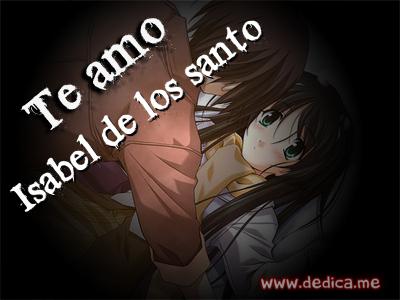 Te Amo Isabel de los santo