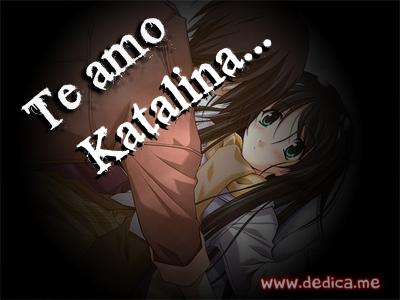 Te Amo Katalina flores