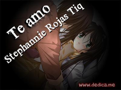 Te Amo Stephannie Rojas Tiq