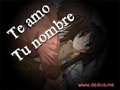 Te Amo Tu nombre