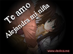 Mi carta de amor Alejandra mi niña