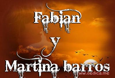 Juntos Por Siempre: Fabian y Martina barros