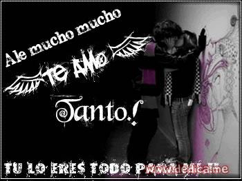 Te Amo Ale mucho mucho