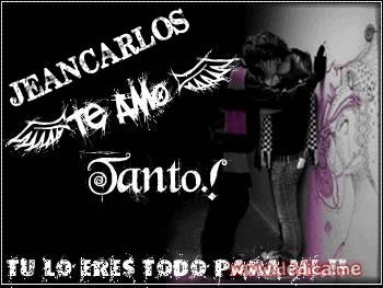Te Amo JEANCARLOS