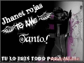 Te Amo Jhanet rojas