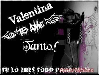 Te Amo Valentina