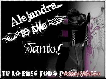 Te Amo Alejandra mi niña