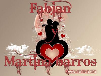 Juntos Por Siempre: Fabian y Martina barros