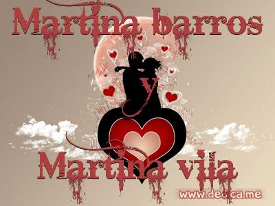 Juntos Por Siempre: Martina barros y Martina vila