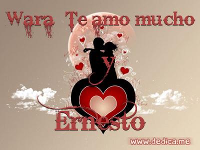 Juntos Por Siempre: Wara Te amo mucho y Ernesto