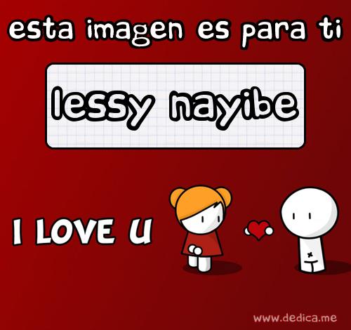 Te Amo Lessy nayibe