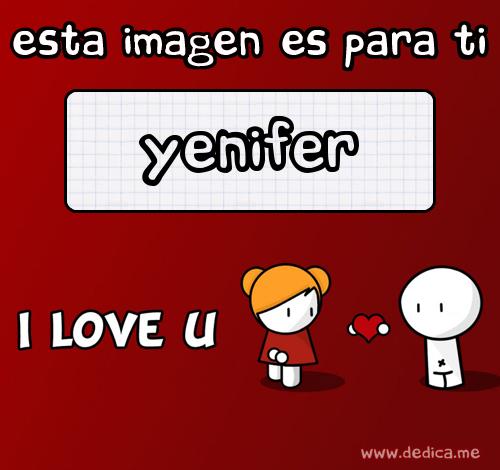 Te Amo Yenifer