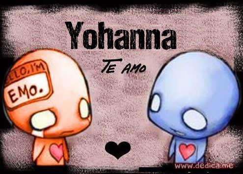 Te Amo Yohanna