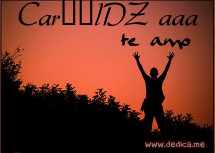 Te Amo CarǷǷlDZ aaa