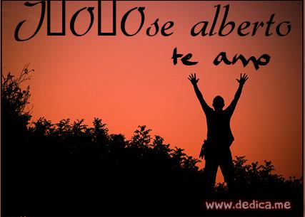 Te Amo J�0�0se alberto