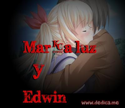Juntos Por Siempre: Marĭa luz y Edwin
