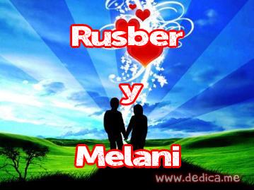 Juntos Por Siempre: Rusber y Melani