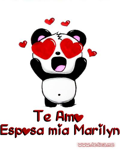 Un día llegastes tu Esposa mía Marilyn