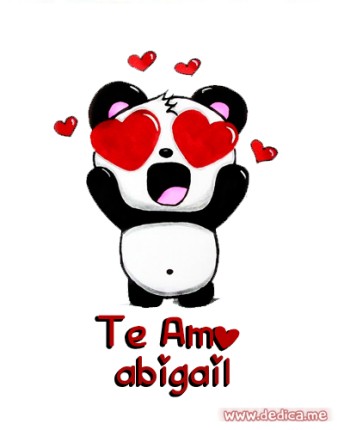 Un día llegastes tu Abigail