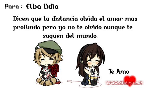 Esta tarjeta Es Para Ti Elba Lidia