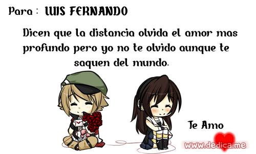 Esta tarjeta Es Para Ti LUIS FERNANDO