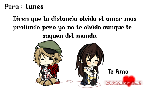 Esta tarjeta Es Para Ti Lunes