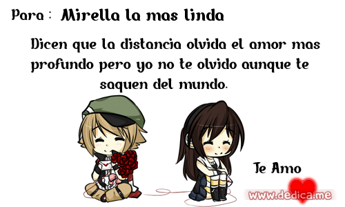 Esta tarjeta Es Para Ti Mirella la más linda