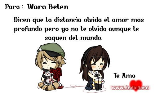 Esta tarjeta Es Para Ti Wara Belén