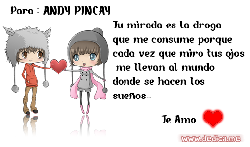 Esta tarjeta Es Para Ti ANDY PINCAY