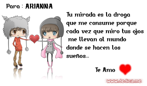 Esta tarjeta Es Para Ti ARIANNA