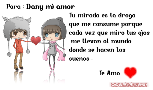 Esta tarjeta Es Para Ti Dany mi amor