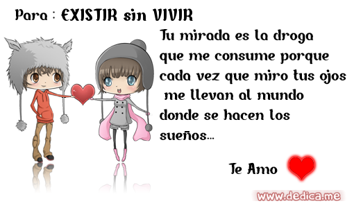 Esta tarjeta Es Para Ti EXISTIR sin VIVIR