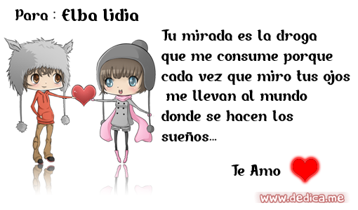 Esta tarjeta Es Para Ti Elba Lidia