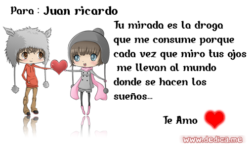 Esta tarjeta Es Para Ti Juan ricardo