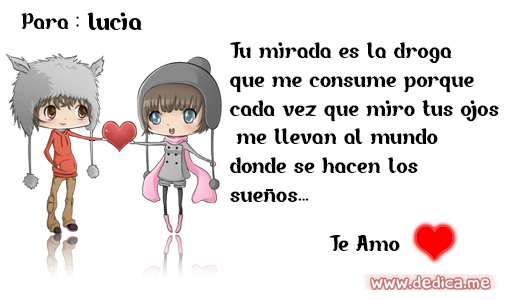 Esta tarjeta Es Para Ti Lucia