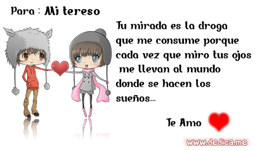 Esta tarjeta Es Para Ti Mi tereso