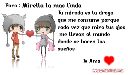 Esta tarjeta Es Para Ti Mirella la más linda