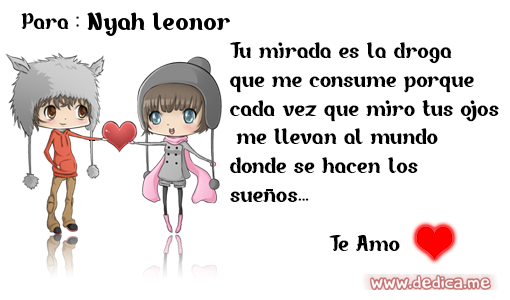 Esta tarjeta Es Para Ti Nyah Leonor