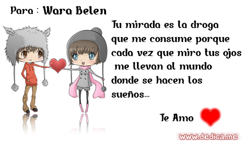 Esta tarjeta Es Para Ti Wara Belén