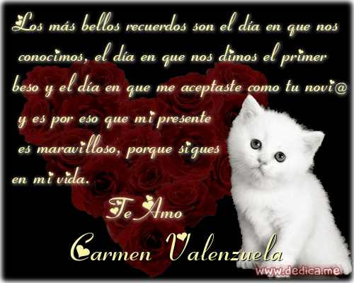 Esta tarjeta Es Para Ti Carmen Valenzuela