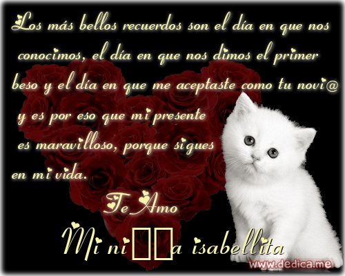 Esta tarjeta Es Para Ti Mi ni��a isabellita