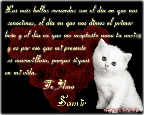 Esta tarjeta Es Para Ti Samir