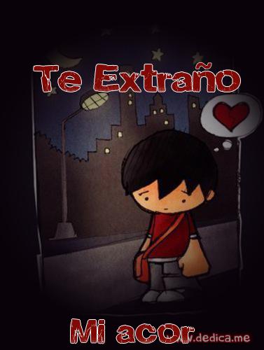 Te extraño Mi acor