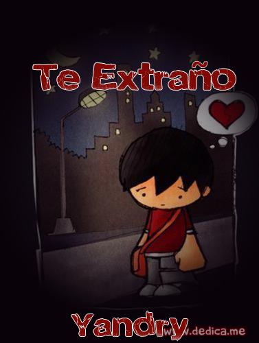 Te extraño Yandry