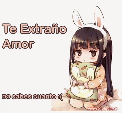 Te extraño Amor