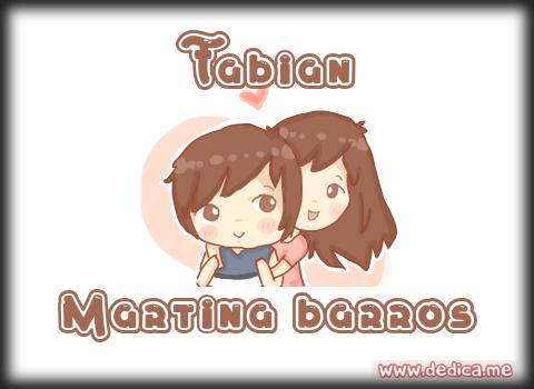 Juntos Por Siempre: Fabian y Martina barros