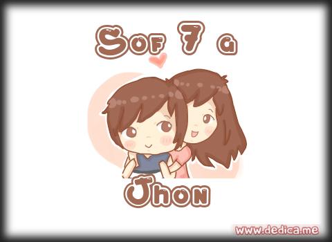 Juntos Por Siempre: Sof�7�a y Jhon