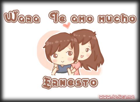 Juntos Por Siempre: Wara Te amo mucho y Ernesto